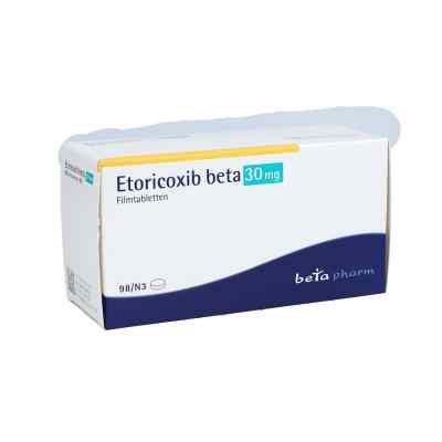 Etoricoxib beta 30 mg Filmtabletten 98 stk von betapharm Arzneimittel GmbH PZN 12444185