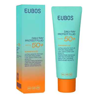 Eubos Daily Ray Protect Face Care Sonnenfluid LSF 50+ 50 ml von Dr. Hobein (Nachf.) GmbH PZN 19509798