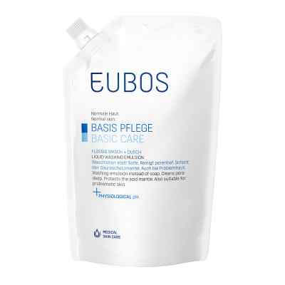 Eubos Flüssig blau Nachfüllpackung unparfüm. 400 ml von Dr. Hobein (Nachf.) GmbH PZN 06347064