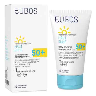 Eubos Haut Ruhe Ultra Sensitiv Sonnenlotion Lsf50+ 150 ml von Dr. Hobein (Nachf.) GmbH PZN 19645567