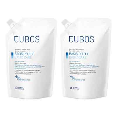 Eubos Hautbalsam F Lotio Nachfüllbeutel 2x400 ml von Dr. Hobein (Nachf.) GmbH PZN 08103067