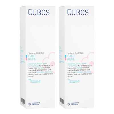 Eubos Kinder Haut Ruhe Waschgel 2x125 ml von Dr. Hobein (Nachf.) GmbH PZN 08103057