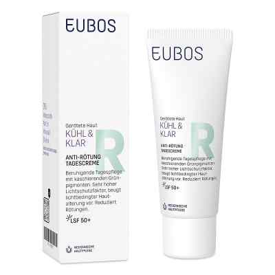 Eubos Kühl & Klar Anti-Rötung Tagescreme Lsf 50+ 40 ml von Dr. Hobein (Nachf.) GmbH PZN 19509781
