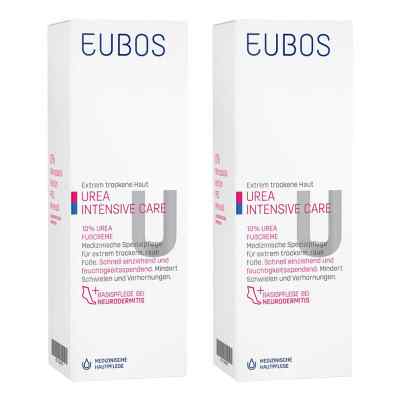 Eubos Trockene Haut Urea 10% Fußcreme 2x100 ml von Dr. Hobein (Nachf.) GmbH PZN 08103045