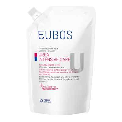 Eubos Trockene Haut Urea 10% Körperlot. Nf.btl. 400 ml von Dr.Hobein (Nachf.) GmbH PZN 01021990