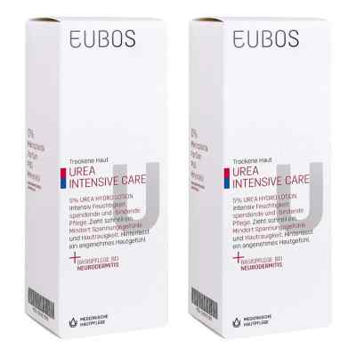 Eubos Trockene Haut Urea 5% Hydro Lotion 2x200 ml von Dr. Hobein (Nachf.) GmbH PZN 08104638