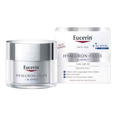 Eucerin Anti Age Hyaluron-Filler Tagespflege Creme trockene Haut 50 ml von Beiersdorf AG Eucerin PZN 07608420