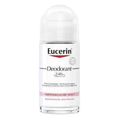 Eucerin Deodorant Roll-On 24h 50 ml von Beiersdorf AG Eucerin PZN 09289456