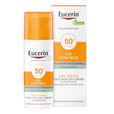 Eucerin Sun Gel-Creme Oil Control LSF 50+ 50 ml von Beiersdorf AG Eucerin PZN 10832664