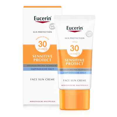 Eucerin Sun Sensitive Protect Face Creme LSF 30 50 ml von Beiersdorf AG Eucerin PZN 00800918