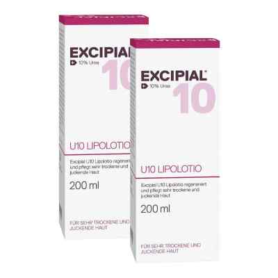 Excipial U 10 Lipolotio 2x200 ml von Galderma Laboratorium GmbH PZN 08105015