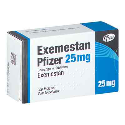 Exemestan Pfizer 25 mg überzogene Tabletten 100 stk von Pfizer Pharma GmbH PZN 08819142