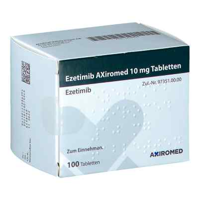 Ezetimib Axiromed 10 mg Tabletten 100 stk von Medical Valley Invest AB PZN 14188639