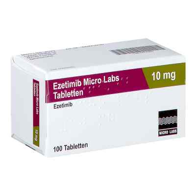 Ezetimib Micro Labs 10 mg Tabletten 100 stk von Micro Labs GmbH PZN 14035663