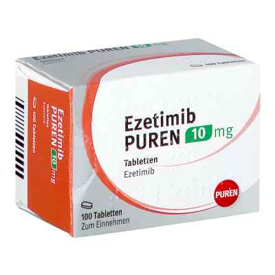 Ezetimib Puren 10 mg Tabletten 100 stk von PUREN Pharma GmbH & Co. KG PZN 13657701