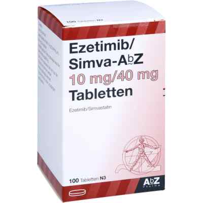 Ezetimib/simva Abz 10 mg/40 mg Tabletten 100 stk von AbZ Pharma GmbH PZN 13863205