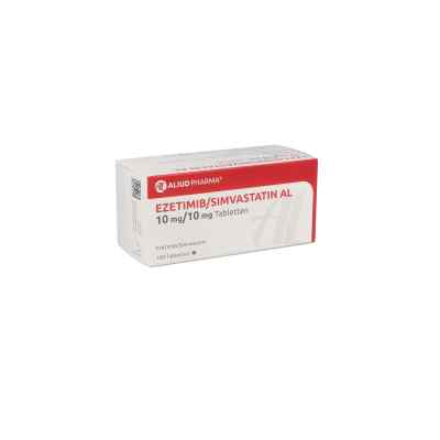 Ezetimib/simvastatin Al 10 mg/10 mg Tabletten 100 stk von ALIUD Pharma GmbH PZN 13744073