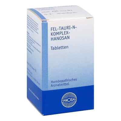 Fel Tauri N Komplex Hanosan Tabletten 100 stk von HANOSAN GmbH PZN 09268744