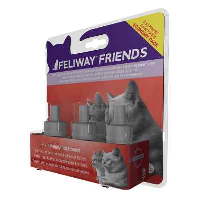 Feliway Friends Nachfüllflakon Vorteilspack für Katzen 3X48 ml von O'ZOO GmbH PZN 17364114