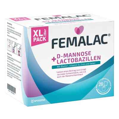 FEMALAC D-Mannose + Lactobazillen 28 stk von APOGEPHA Arzneimittel GmbH PZN 19820852