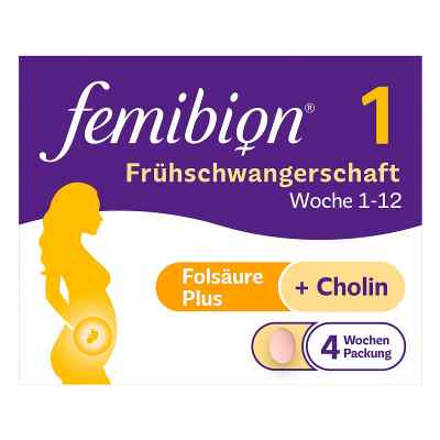 Femibion 1 Frühschwangerschaft Tabletten 28 stk von WICK Pharma - Zweigniederlassung PZN 15199964