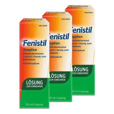 Fenistil Tropfen - Lösung zum Einnehmen 3X20 ml von Haleon Germany GmbH PZN 11358868