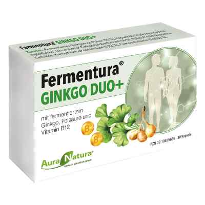 Fermentura Ginkgo Duo+ Kapseln 30 stk von Pharmatura GmbH & Co. KG PZN 19635669