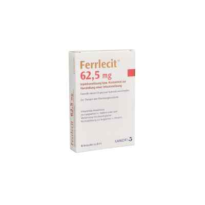 Ferrlecit 62,5 mg Ampullen 6X5 ml von 1 0 1 Carefarm GmbH PZN 15266436
