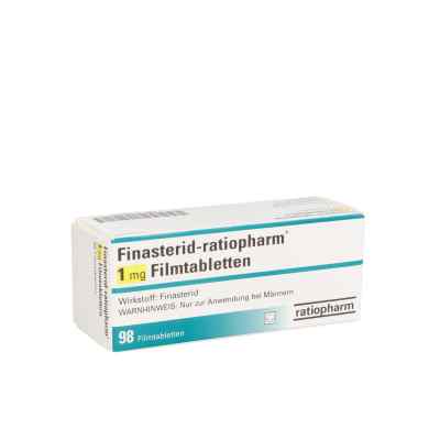 Finasterid-ratiopharm 1mg 98 stk von Holsten Pharma GmbH PZN 01139036