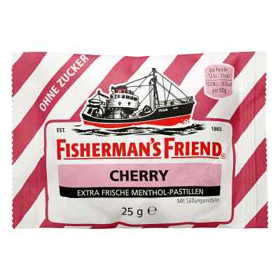 Fishermans Friend Cherry ohne Zucker Pastillen 25 g von  PZN 02251893