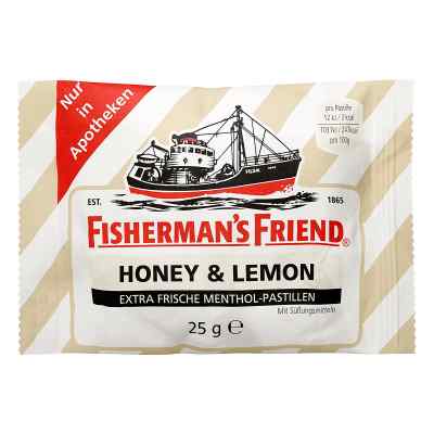 Fishermans Friend Honey & Lemon ohne Zucker Pasti. 25 g von  PZN 10993143