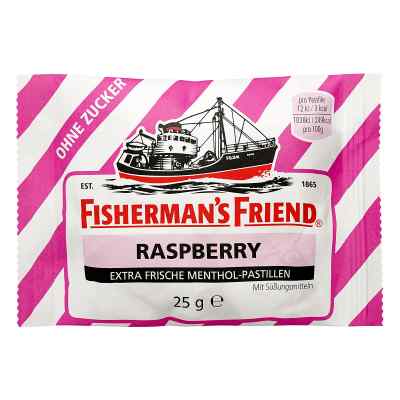 Fishermans Friend Raspberry ohne Zucker Pastillen 25 g von  PZN 15387364
