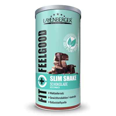 Fit+Deelgood Slim Shake Plant Based Schokolade Pulver 396 g von Layenberger Nutrition Group GmbH PZN 18212895