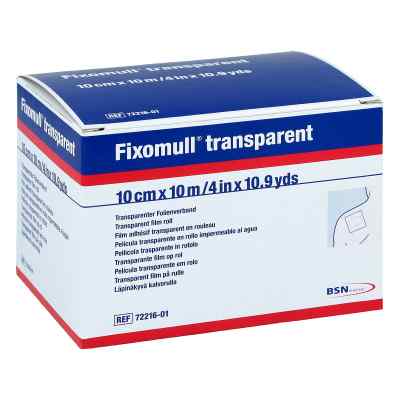 Fixomull transparent 10mx10cm 1 stk von BSN medical GmbH PZN 03643201