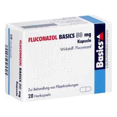 FLUCONAZOL BASICS 50mg 28 stk von Basics GmbH PZN 04311820