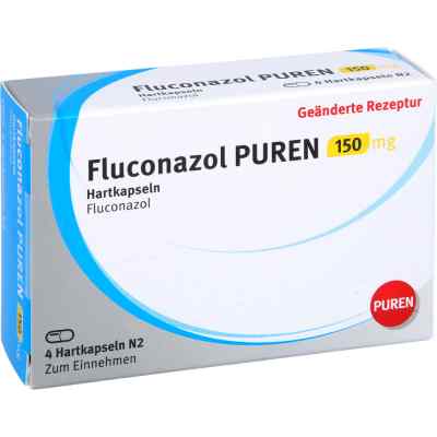 Fluconazol Puren 150 mg Hartkapseln 4 stk von PUREN Pharma GmbH & Co. KG PZN 11354793
