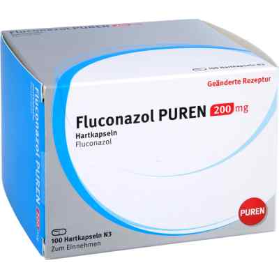 Fluconazol Puren 200 mg Hartkapseln 100 stk von PUREN Pharma GmbH & Co. KG PZN 11354830