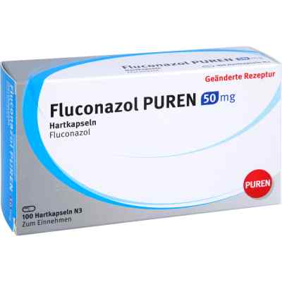 Fluconazol Puren 50 mg Hartkapseln 100 stk von PUREN Pharma GmbH & Co. KG PZN 11354712
