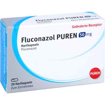 Fluconazol Puren 50 mg Hartkapseln 20 stk von PUREN Pharma GmbH & Co. KG PZN 11354681