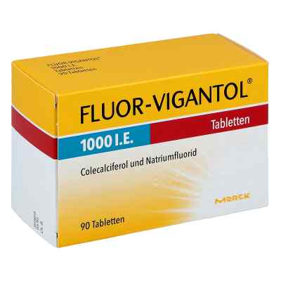 Fluor Vigantol 1.000 I.e. Tabletten 90 stk von WICK Pharma - Zweigniederlassung PZN 13155715