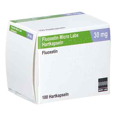 Fluoxetin Micro Labs 30 Mg Hartkapseln 100 stk von Micro Labs GmbH PZN 18354649