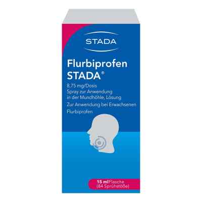 Flurbiprofen Stada 8,75 mg/Dosis Spray 15 ml von STADA Consumer Health Deutschland GmbH PZN 18701430