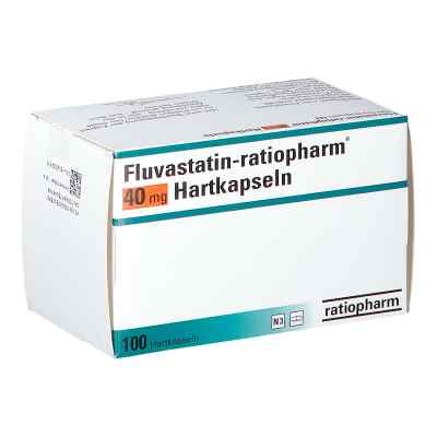Fluvastatin-ratiopharm 40mg 100 stk von Holsten Pharma GmbH PZN 06784787