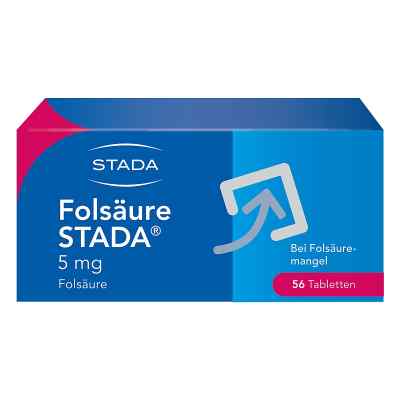 Folsäure Stada 5 Mg Tabletten 56 stk von STADA Consumer Health Deutschland GmbH PZN 17579228