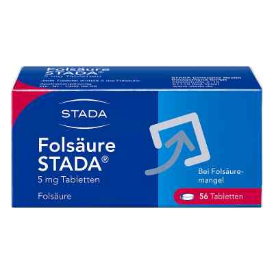 Folsäure Stada 5 Mg Tabletten bei Schwangerschaft 56 stk von STADA Consumer Health Deutschlan PZN 17579228