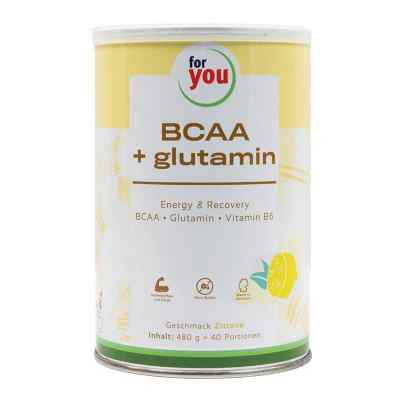For You BCAA + Glutamin Energy & Recovery Zitrone 480 g von For You eHealth GmbH PZN 15264265