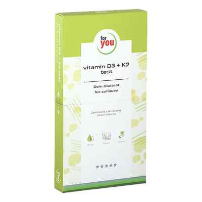 For You Vitamin D3  Test Bluttest für zuhause 1 stk von For You eHealth GmbH PZN 18047433