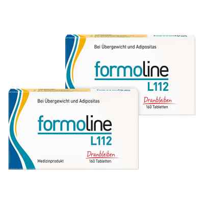 Formoline L112 dranbleiben Tabletten zum Abnehmen 2x160 stk von Certmedica International GmbH PZN 08107005