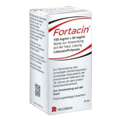 Fortacin 150 mg/ml + 50 mg/ml Spray zur Anw.a.Haut 5 ml von Recordati Pharma GmbH PZN 16829031
