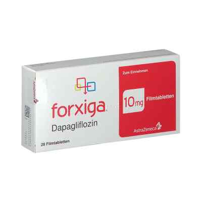 Forxiga 10 mg Filmtabletten 28 stk von AstraZeneca GmbH PZN 10330193